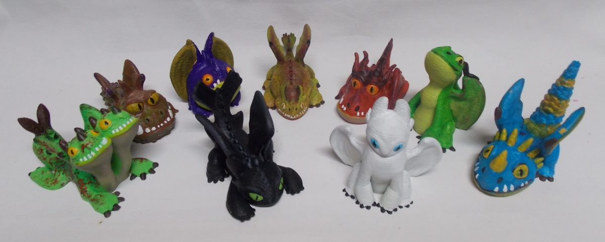 How to train your dragon collection